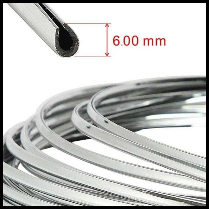 BEST DEAL LIST PINTU CHROME / LIST DEKORASI INTERIOR MOBIL 4METER SOLUNA 