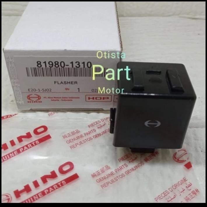 TERBARU FLASHER FLASER SEN SEIN HINO RANGER H07C 25.6V PIN 81980-1310 ORI 