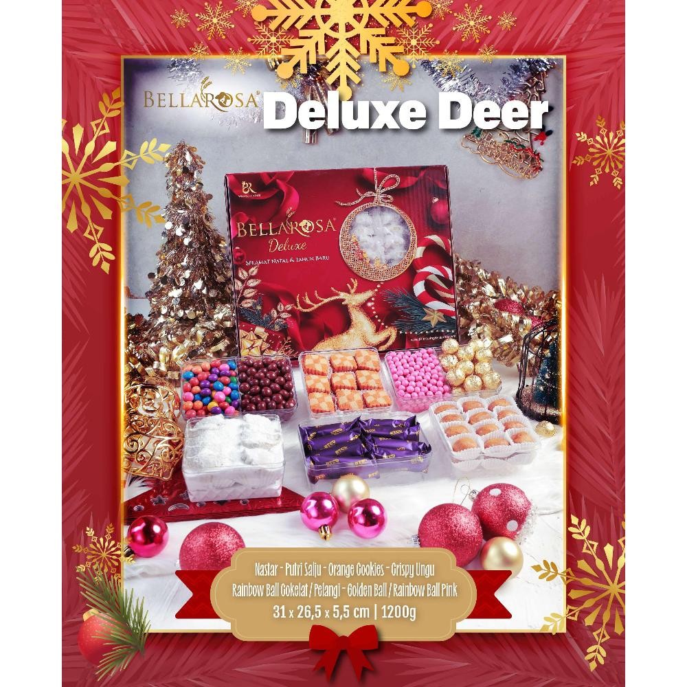 

Diskon Paket Hampers Natal Kue Kering Cokelat Premium Bellarosa Deluxe Grande Jolly Christmas Coklat Asli