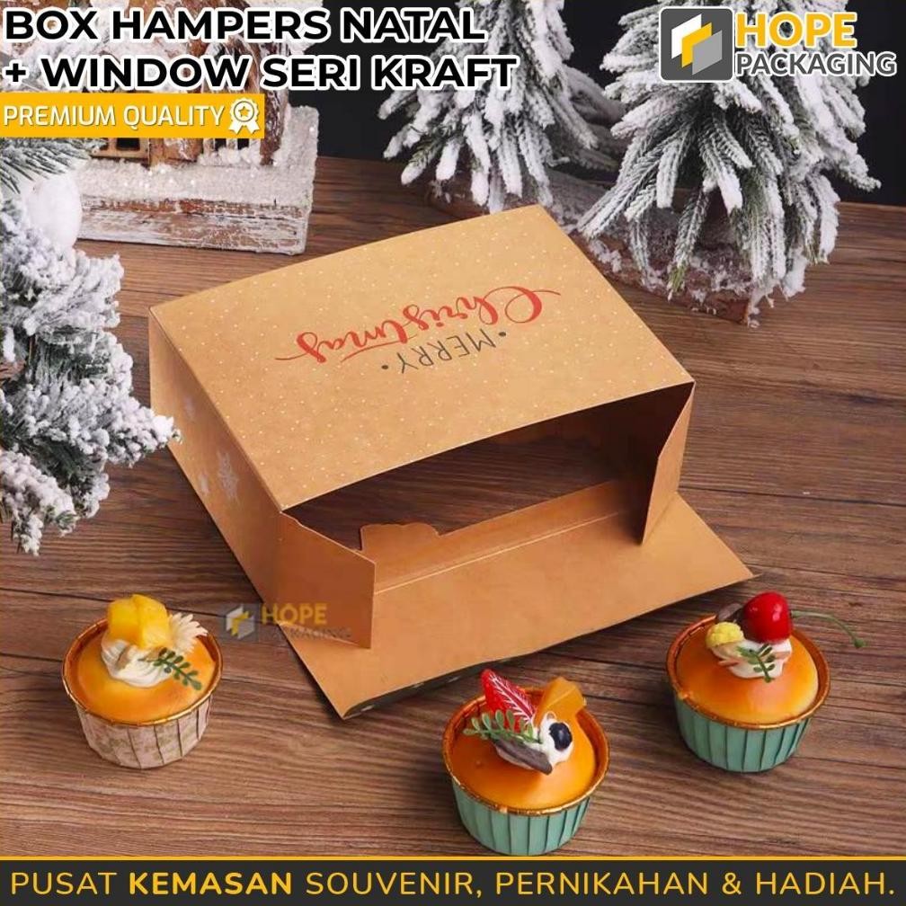 

12.12 Gratis Ongkir Extra Box Hampers Natal + Window / Kotak Box Cookies / Gift Box Parsel Natal / Box Cupcake Natal / Kotak Hadiah / Box Souvenir Hampers Natal / Box Mika Natal / Box Christmas Original