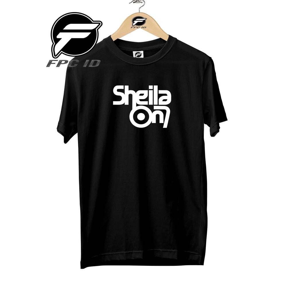Ready Kaos Distro Musik Sheila On 7 Original Cotton Combed 30S Pakaian Distro Jumbo Pilihan Favorit 