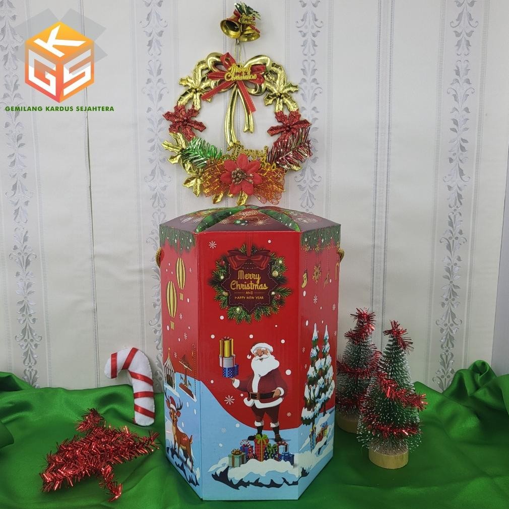 

12.12 Sale 10Pcs Box Natal [Free Hang Tag] | Ukuran 3 Toples 500Gr | Box Christmas | Dus Natal | Dus Christmas | Box 3 Toples 500Gr | Box Hampers Natal | Box Hampers Christmas | Box Kue Kering Asli