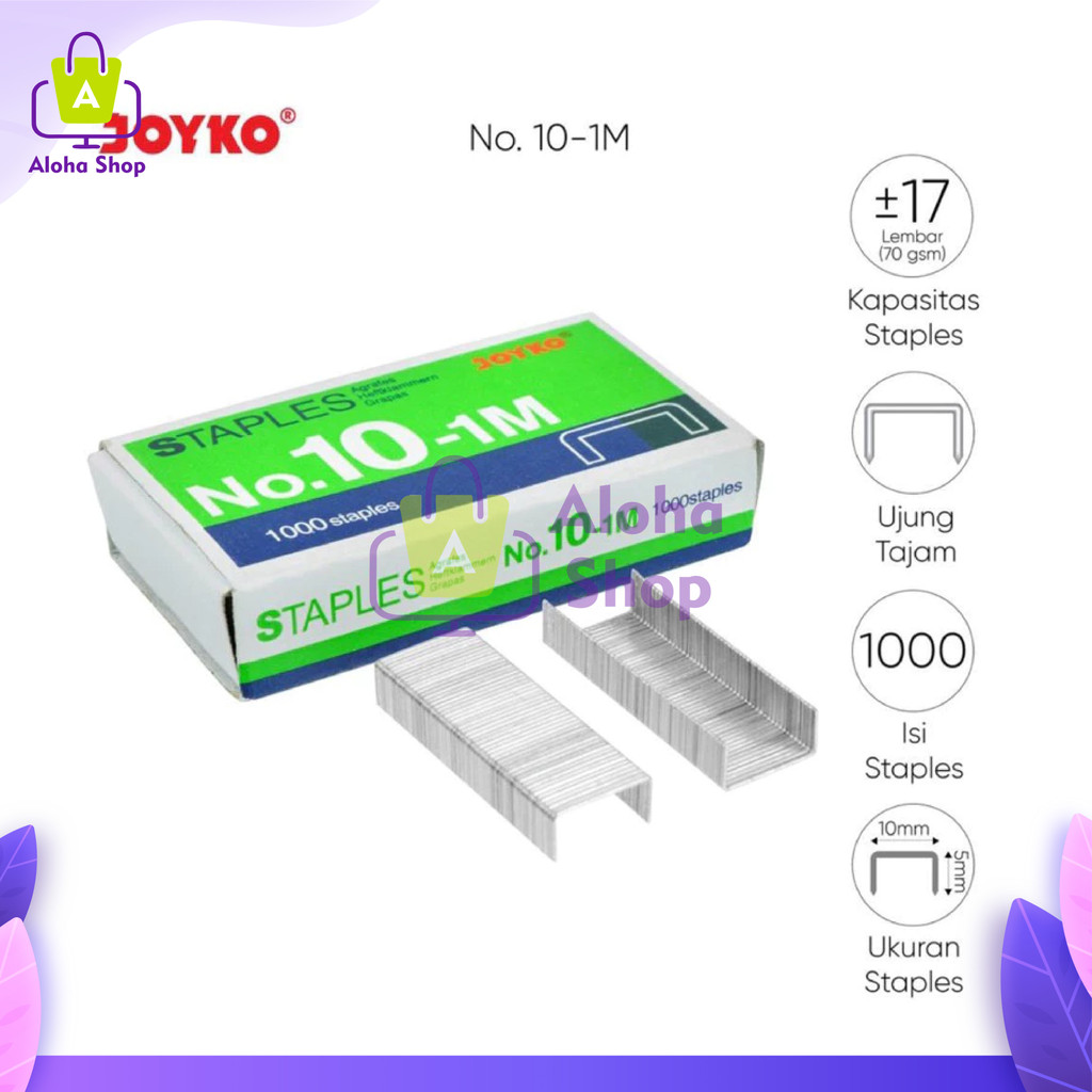 

AS Isi Staples / Stapler / Hekter / Jepretan Joyko No. 10