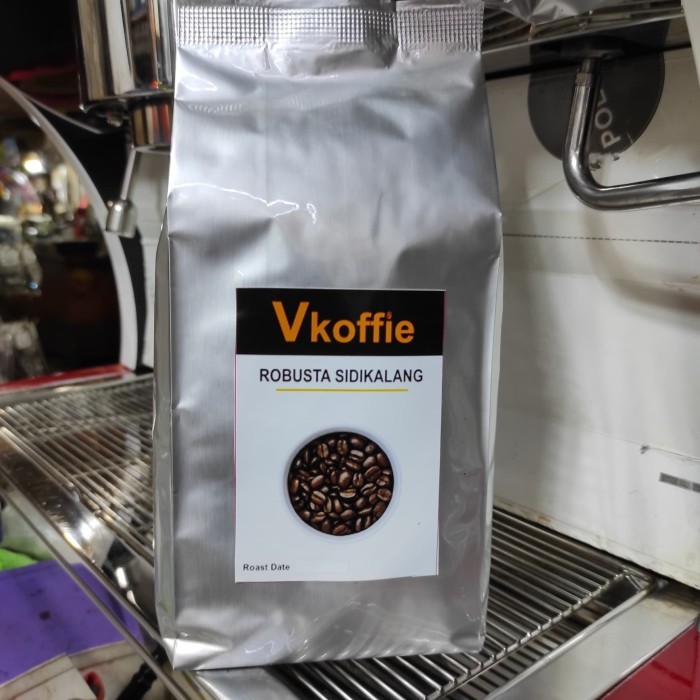 

Vkoffie Roasted Bean Robusta Sidikalang 550Gr