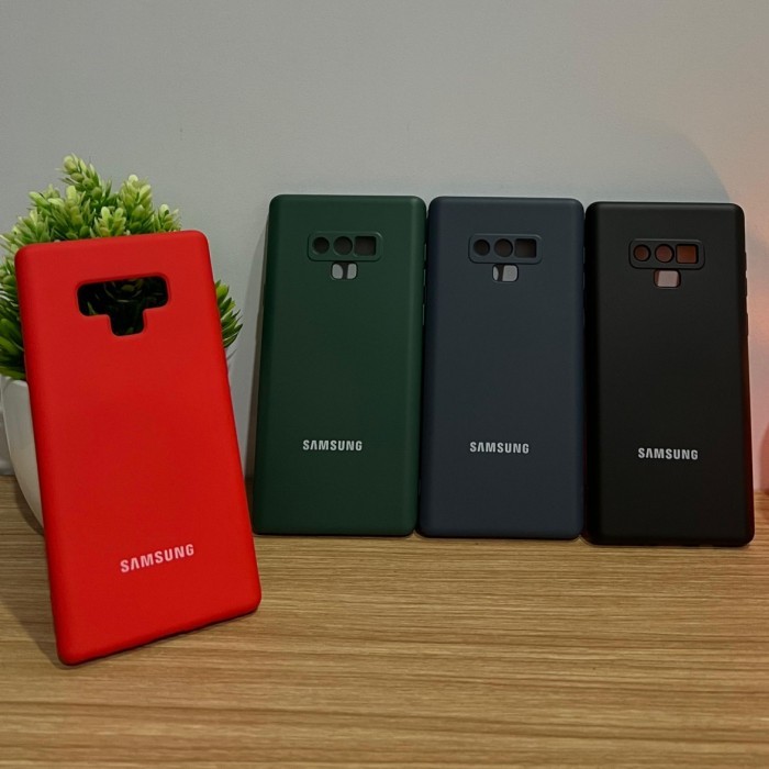 Silicone Cover Samsung Galaxy Note 9 Note9 Original Silikon Soft Case
