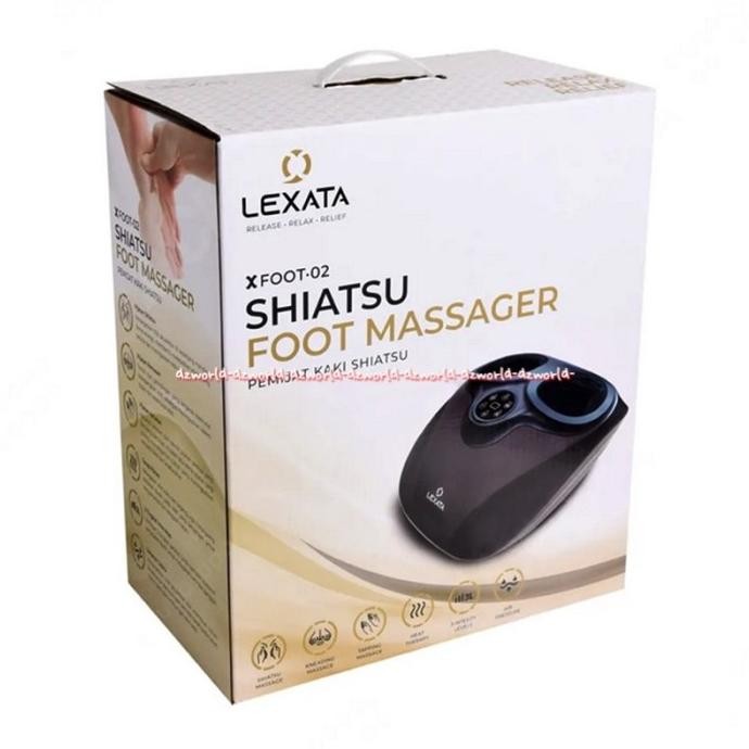 

Lexata Xfoot 02 Shiatsu Foot Massager Alat Pemijat Kaki Pegal Capek