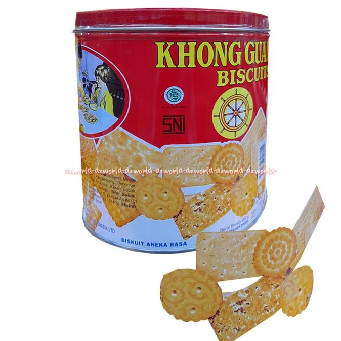 

Khong Guan Biscuits 650gr Biskut Kaleng Kongguan Aneka Rasa Khonguan