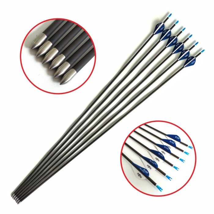 Dijuall Arrow Carbon Enigma Blaze Spine 800, Arrow, Panah, Panahan, EnigmaZone