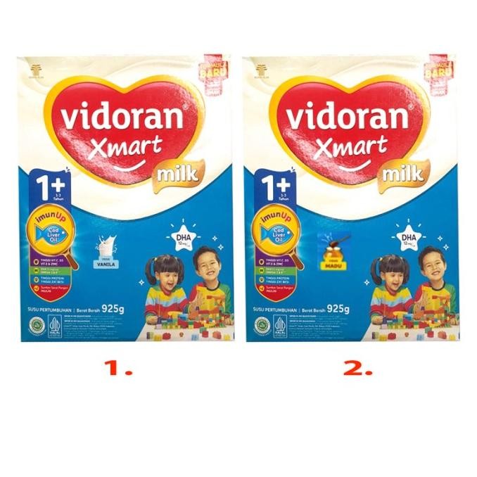 

Vidoran Xmart 1+ Milk Rasa Madu Susu 1-3tahun Fidoran Smart 1000g