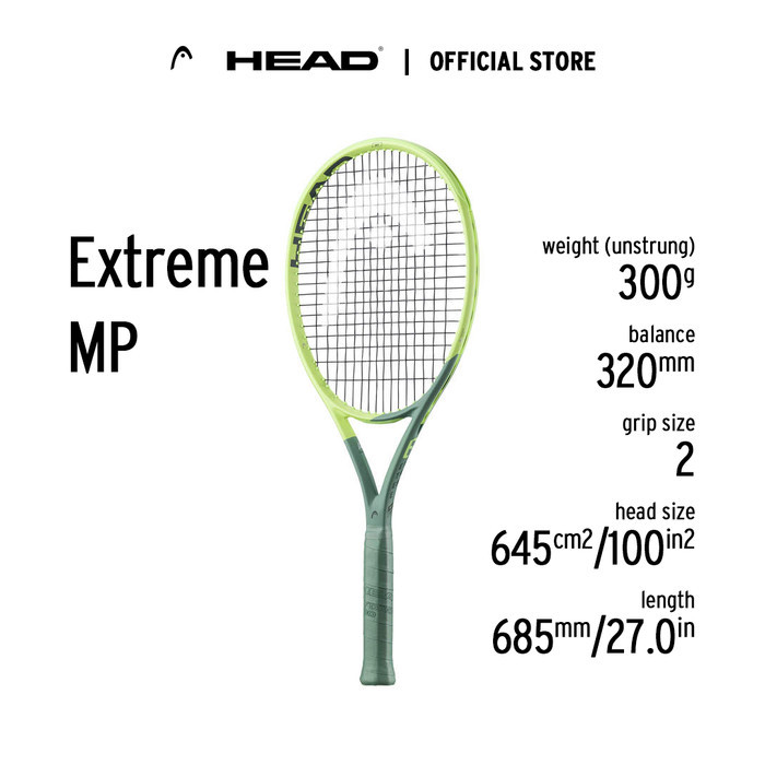 HEAD Racket Extreme MP 2022 - Raket Tennis Tanpa Senar
