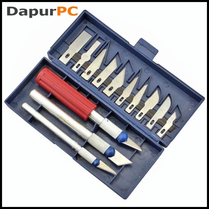 

Pisau Alat Ukir 13 In 1 + 3 Pcs Handle