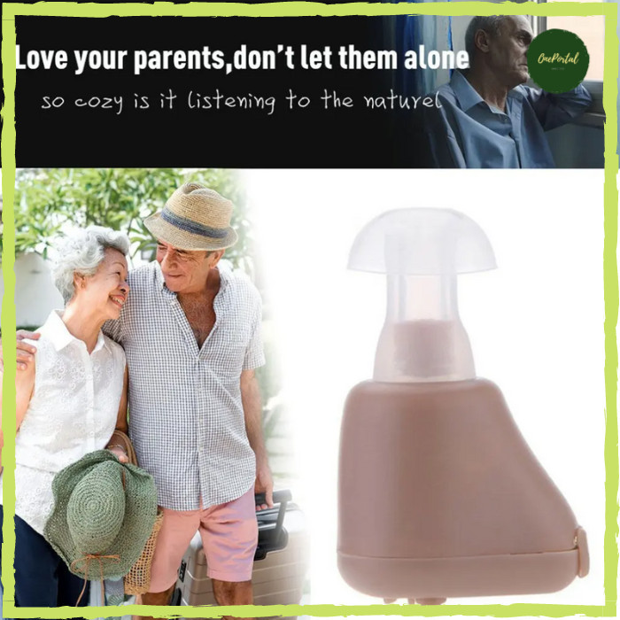 Alat Bantu Dengar Pendengaran In Ear Hearing Aid Mini Rechargeable