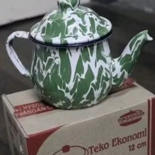 Teko Eskan Blurik 12cm / Teko Jadul Lurik Blurik Blirik Teko Mini Timbangan 1200ml Teko Timbangan