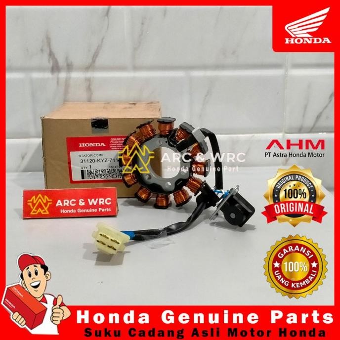 Spull / Spul Stator Comp Honda Supra X 125 Helm In Fi Original Dan Terpercaya