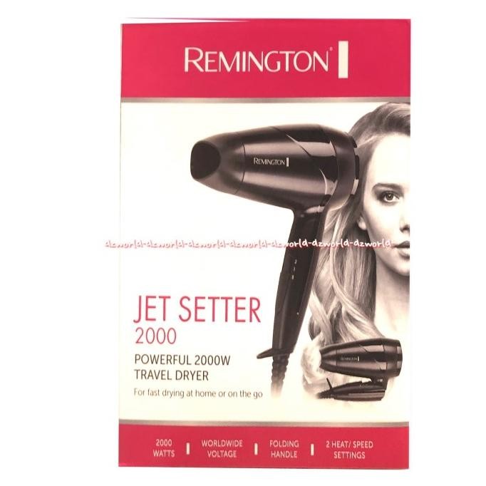 

Remington Jet Setter 2000 Travel Hair Dryer Alat Pengering Rambut