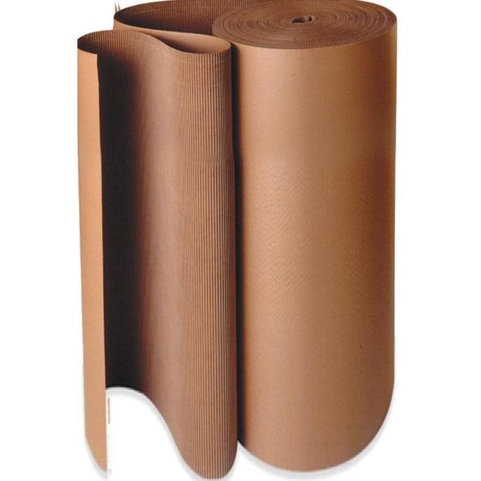 

Kardus Single Face Roll 140 Cm Karton lembaran Gulung Packing Pindahan