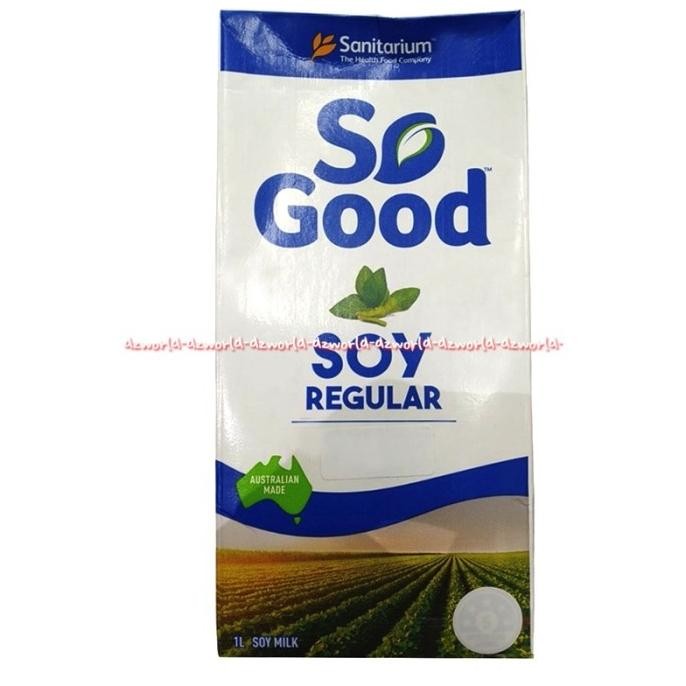 

Sanitarium So Good Soy Milk Regular 1Liter Susu Kedelai UHT