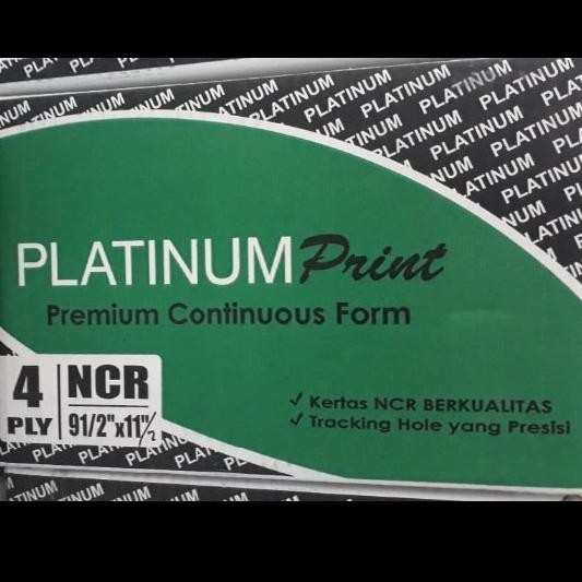 

Kertas Continuous Form Platinum Print (4 ply)