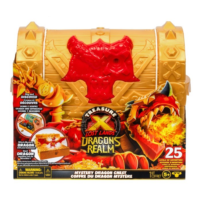 Mainan Treasure X Lost Lands S2 Dragon's Realm Mystery Treasure Chest