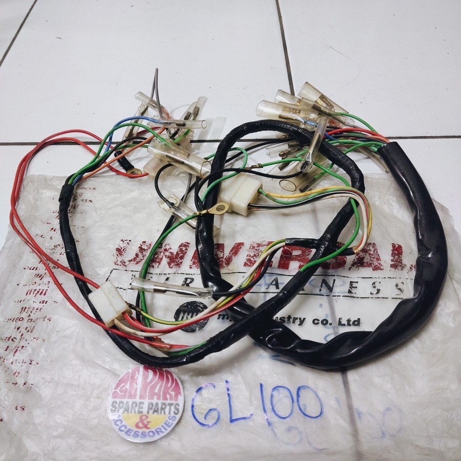 Kabel body GL 100 Kabel bodi Honda GL100 439 Limited Item Barang Langka Spare Part Motor Klasik