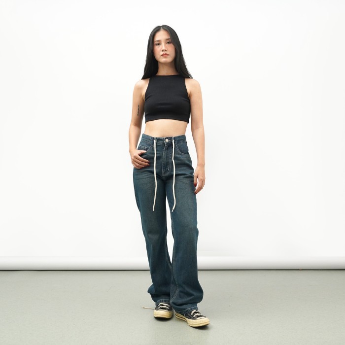 Amigos de Nimes - Louise Blue Tint - Loose Jeans