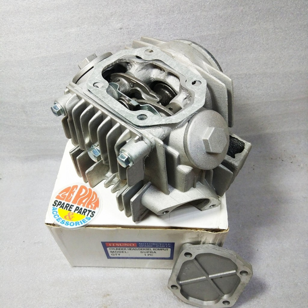 Blok Cylinder head Supra Grand Prima - Blok Head Prima Grand Supra Limited Item Barang Langka Spare 