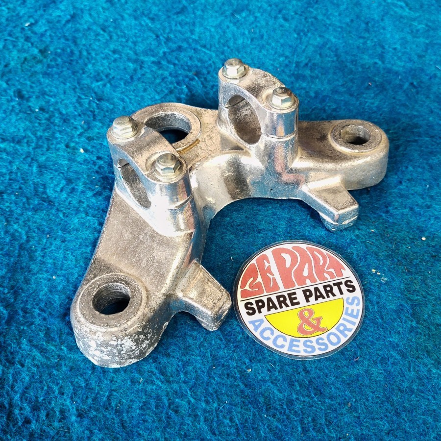Dudukan stang CB pangkon stang stir CB100 Limited Item Barang Langka Spare Part Motor Klasik