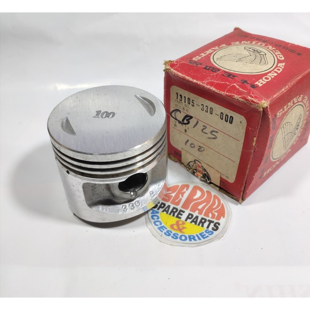 Seher CB125 330 Os 100 Piston Honda CB 125 Ori Astra Japan Limited Item Barang Langka Spare Part Mot