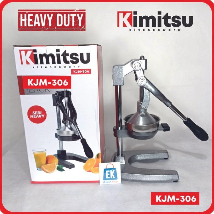 Promo Alat Peras Jeruk Stainless Besar Kimitsu Kjm-306| Alat Peras Jeruk Manual | Alat Peras Jeruk B