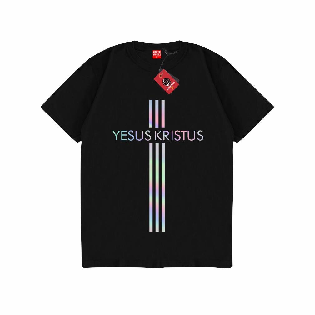 Beli 2 Lebih Murah Gilan Baju Kaos T Shirt Distro Unisex Gambar Rohani Salib Yesus Kristen Katolik T