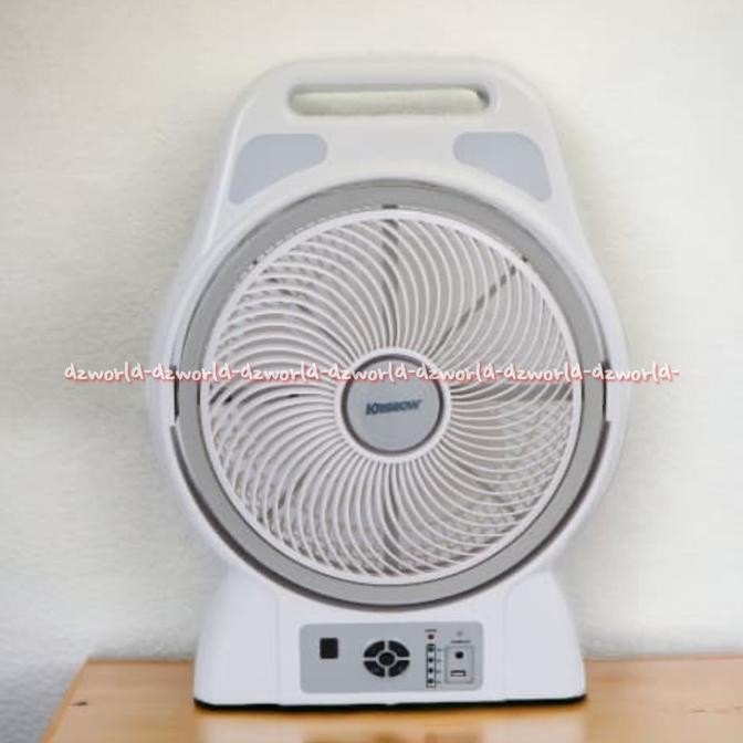 

Krisbow 12inch Emergency Box Fan With Lamp Kipas Angin Lampu Darurat