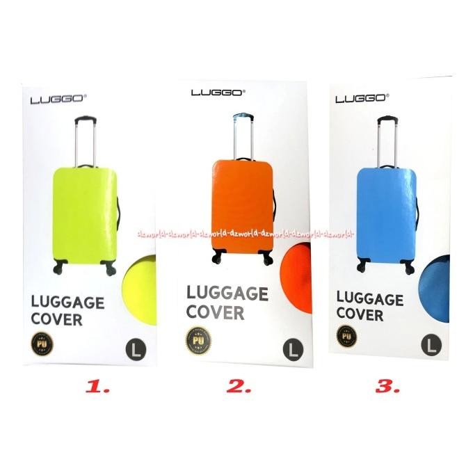 

Luggo Luggage Cover Sarung Koper Trolley Ukuran L Pelindung Tas Koper