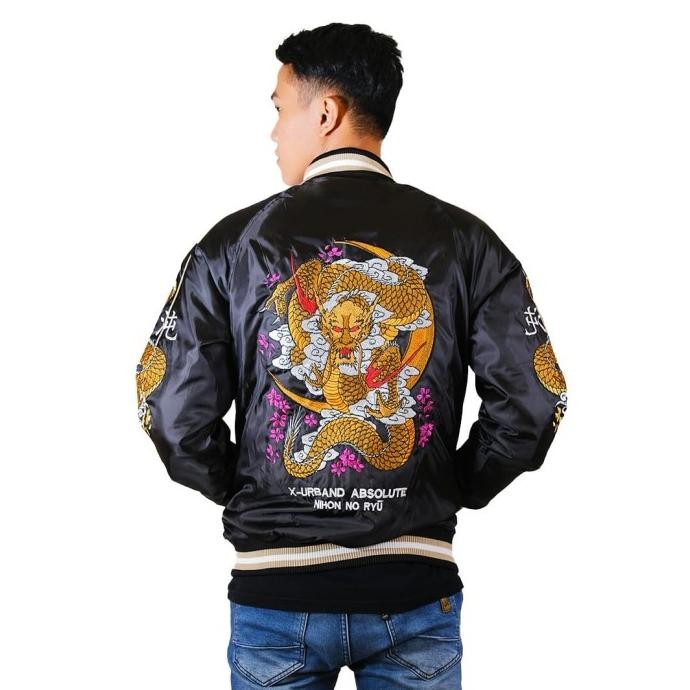 Sale X Urband Absolute Jaket Sukajan Nihon No Ryu Full Bordir A229