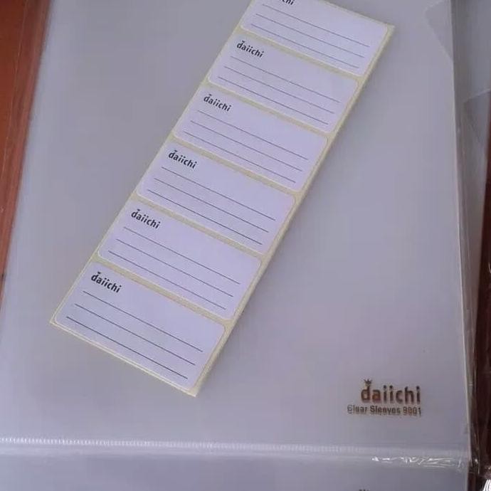 

Top sale MAP BENING DAICHI A4 1 Pc clear sleeves 9001