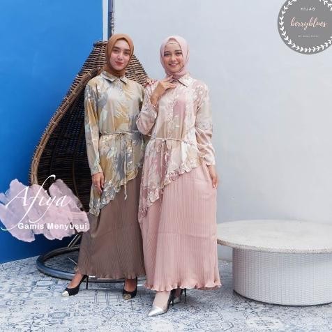 AFIYA GAMIS MENYUSUI BUSUI MURAH BUKAAN SAMPING KANAN KIRI NURSINGWEAR