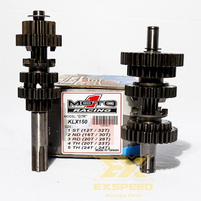 Moto1 Racing Gigi Rasio Ratio Klx 150 Klx Dtracker 150 Gtr Moto 1 Original