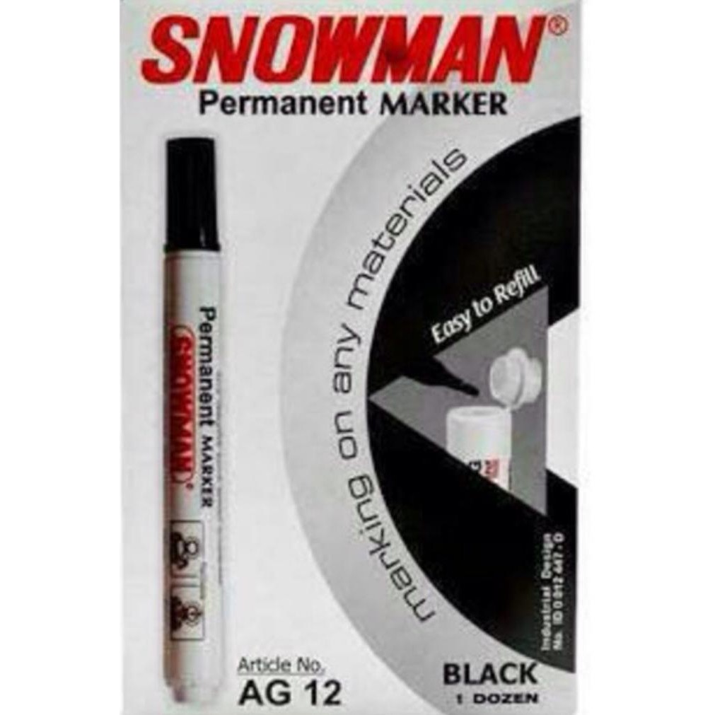 

Top sale SPIDOL PERMANENT MARKER SNOWMAN