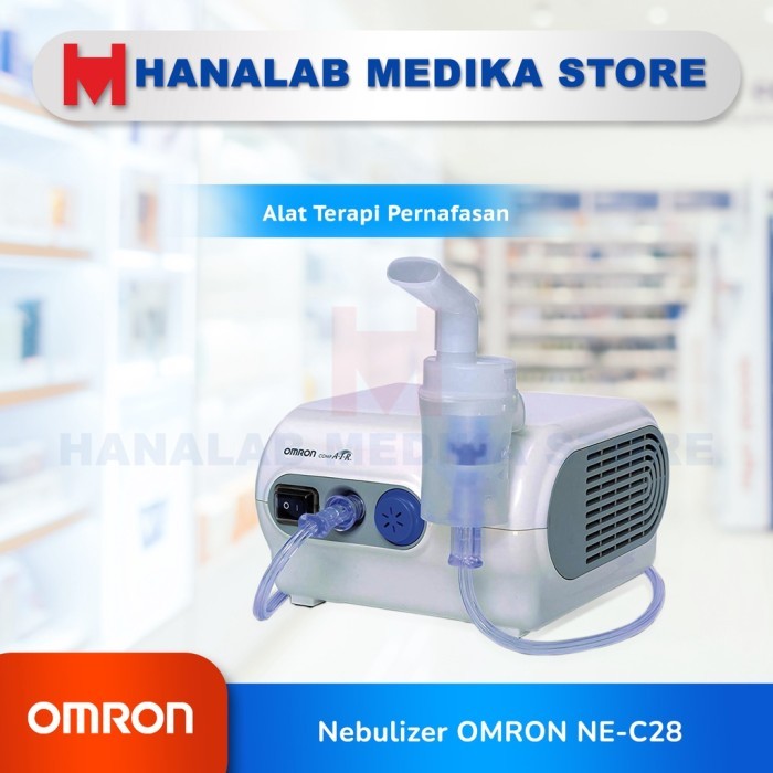 Nebulizer Omron NE-C28 /Alat Inhalasi / Nebulizer / Omron / Nebulizer
