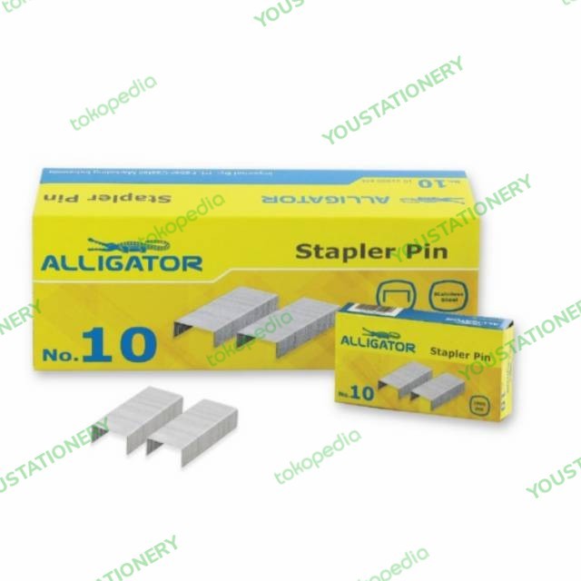 

JJ257 Isi Stapler Pin No 10 Mini Box Alligator TERMURAH