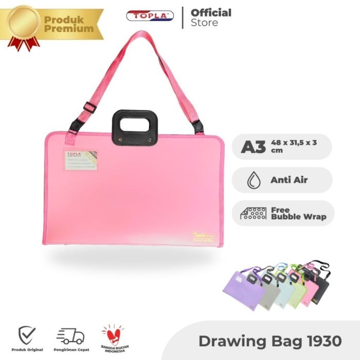

HC501 Drawing Bag Topla 1930 Tas A3/ Tas Buku Gambar/Art Bag/ Portfolio Bag PROMO SPECIAL