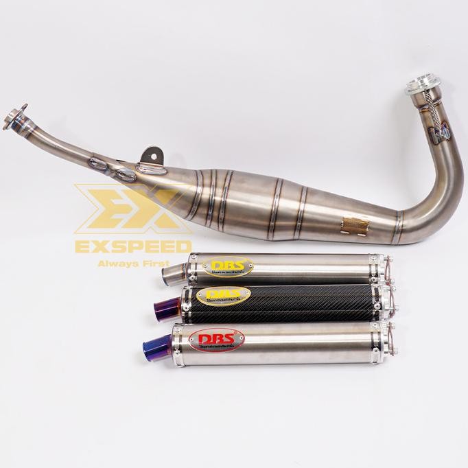 Knalpot Dbs Rx King Titanium Original