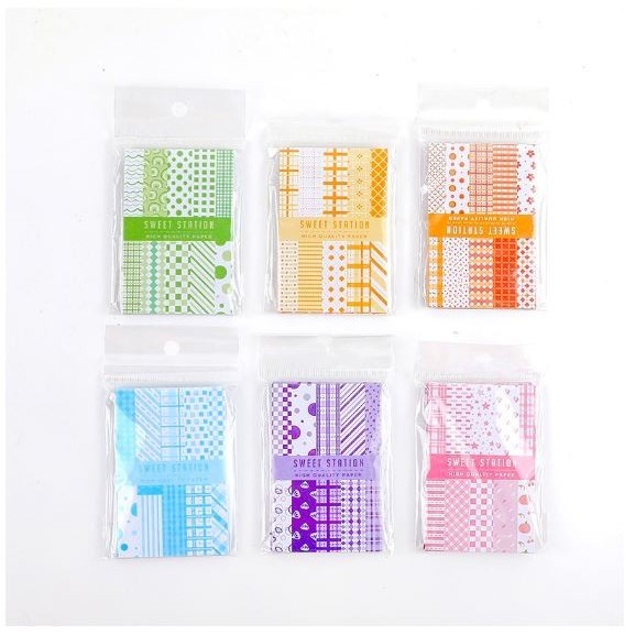 

BM710 Scrapbook Paper Pack 56X83mm - Background Writable Series G03 (50pcs) SALE