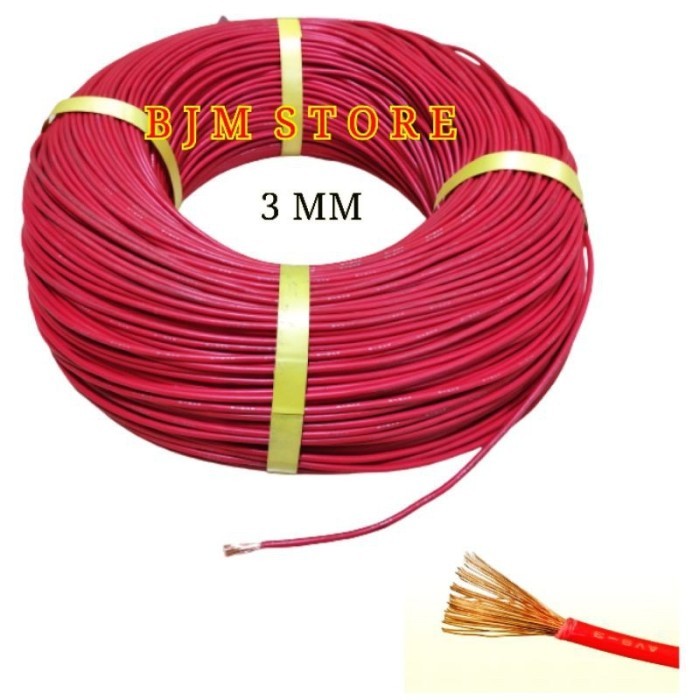 NEW Kabel NYAF/Kabel serabut 1 x 3mm Kualitas Bagus