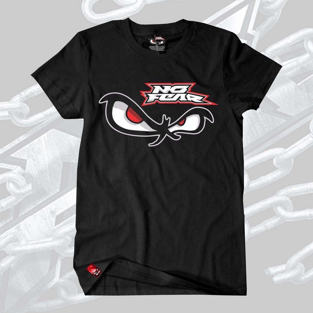 No Fear '90-an Nostalgia Skate Brand Hypebeast Streetwear Kaos Super Premium Tersedia Ukuran Besar 4