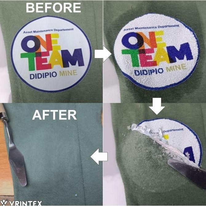 

REMOVER DTF VRINTEX PEMBERSIH PENGHAPUS SABLON POLYFLEX STICKER BERSIH TANPA BEKAS