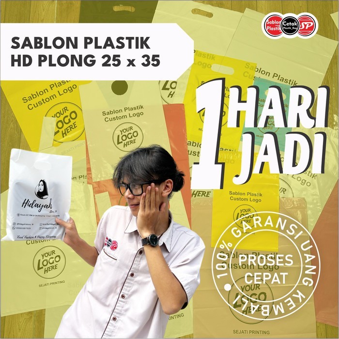 

Plastik Sablon Plong HD Ukuran 25x35 FREE DESIGN bisa COD Salinan 2