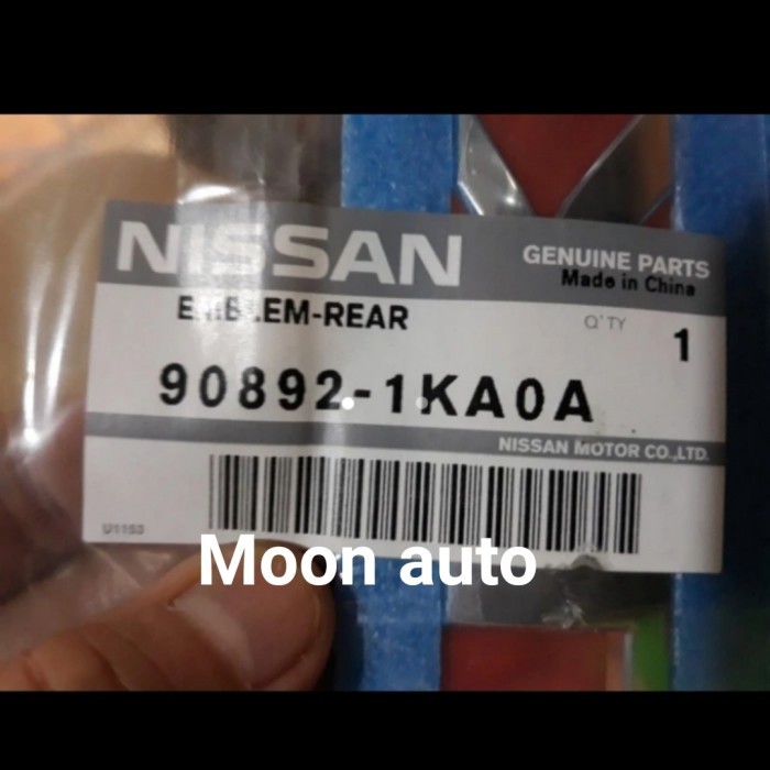 Emblem Bagasi Nissan Juke