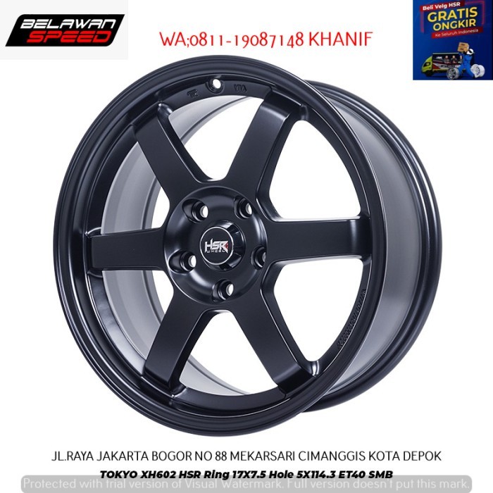 Promo Pelek Velg Mobil Ring 17 Tokyo Untuk Ertiga Yaris Cros Xpander