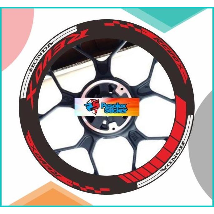 Cuting Sticker Lis Velg Motor Honda Revo X 11OKTZ4 limited stock