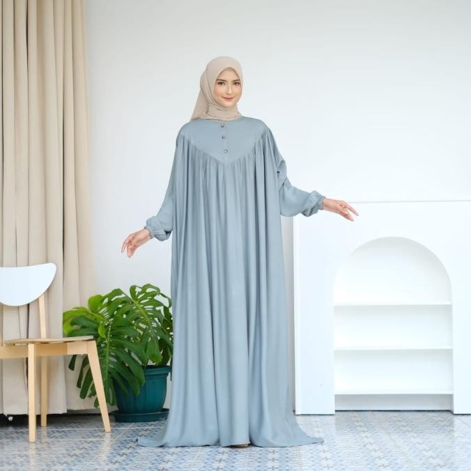 MAHARANI DRESS / GAMIS OVERSIZE RAYON TWILL PREMIUM / DRESS JUMBO